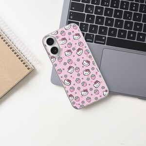 Hello Kitty Phone CasePink Sanrio Cover for iPhone 17 Pro Max, 16e, 15, 14, 13 & Samsung S26 Ultra, S25 FE, A57, A56, Pixel 10, 9A image 14