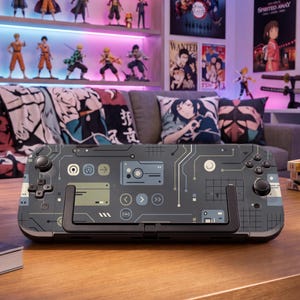 Modern Tech kretskort Retro spelkontroll Mönsterbrytare 2 Hårt fodral