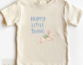 Body bébé lapin Hoppy Little Thing | T-shirt pour tout-petit, cadeau de sweat-shirt