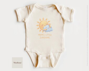 Body bébé Little Sunshine pour maman | T-shirt pour tout-petit, ensemble sweat-shirt