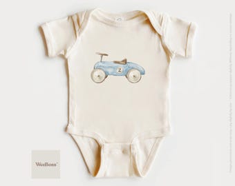 voiture de course vintage | Vêtements de course pour garçons | Body pour bébé, t-shirt et sweat-shirt pour tout-petit