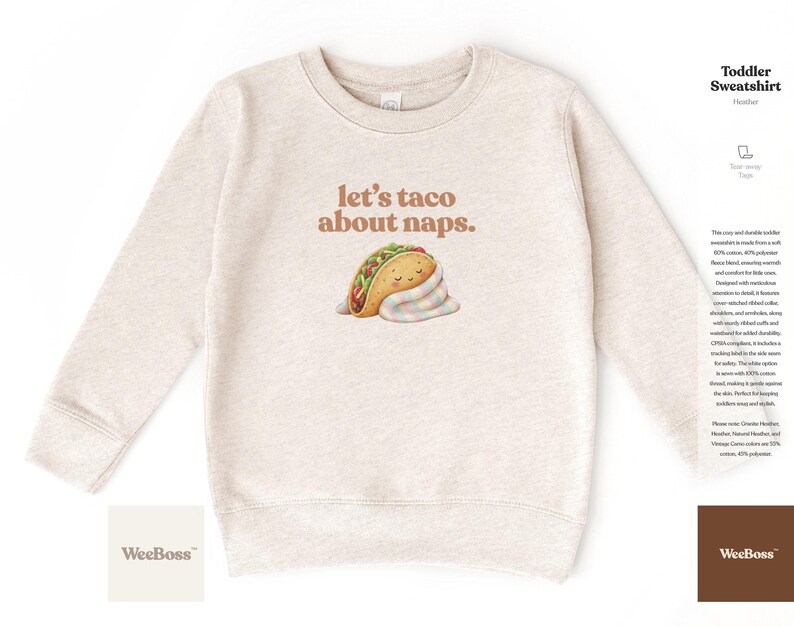 Taco Naps Baby Bodysuit | Infant Outfit Bild 3