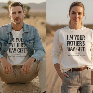 I'm Your Father's Day Gift | Baby Onesie for Dads | Baby Bodysuit, Toddler Tee & Sweatshirt image 11