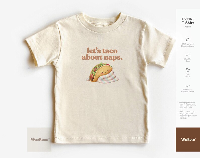 Taco Naps Baby Bodysuit | Infant Outfit Bild 2