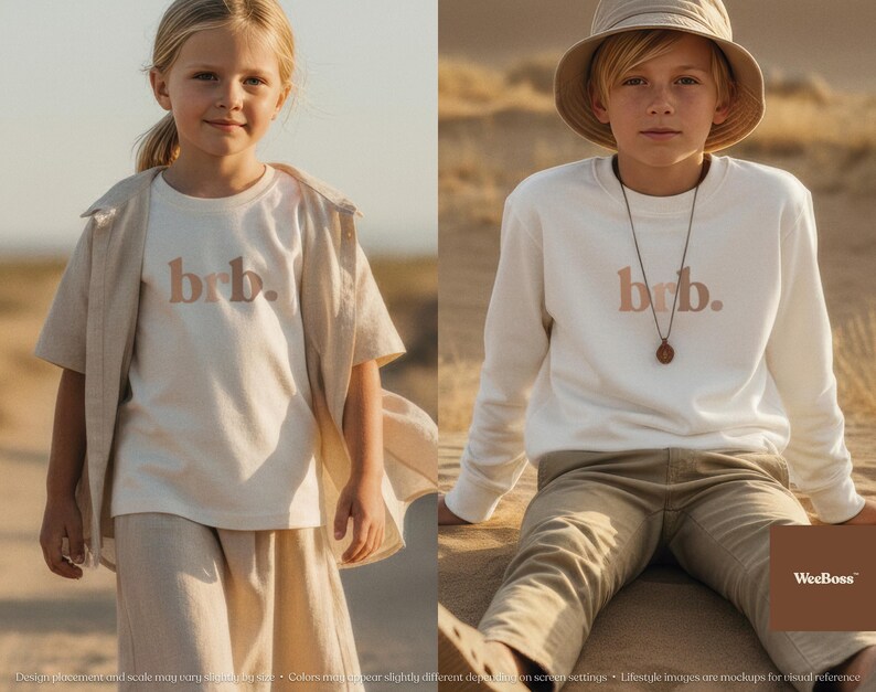 Brb. | Baby Bodysuit, Toddler Tee & Sweatshirt image 10