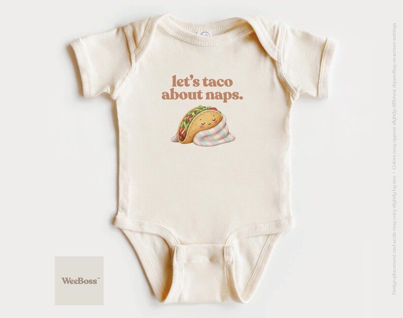 Taco Naps Baby Bodysuit | Infant Outfit Bild 1