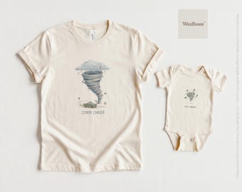 Storm Chaser Family Set | Weather Lovers, Outdoor Adventures Matching Wear
