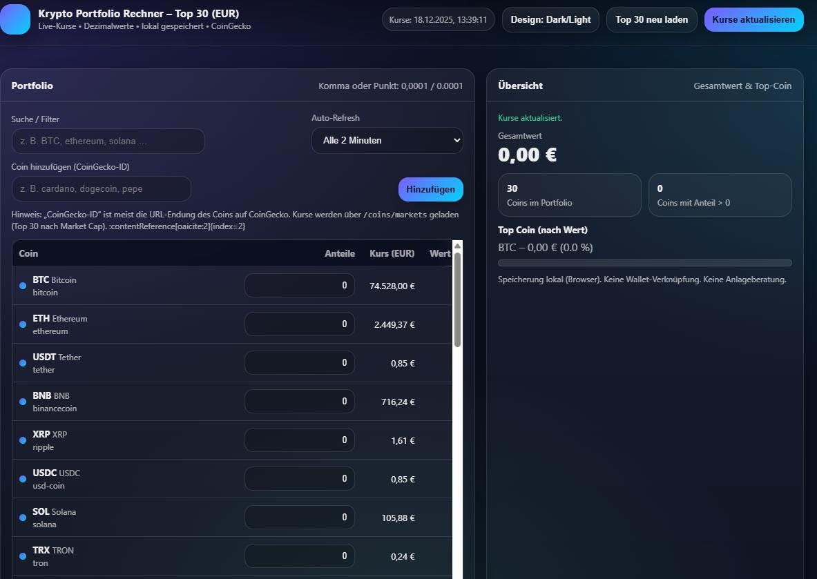 Crypto Calculator - Etsy