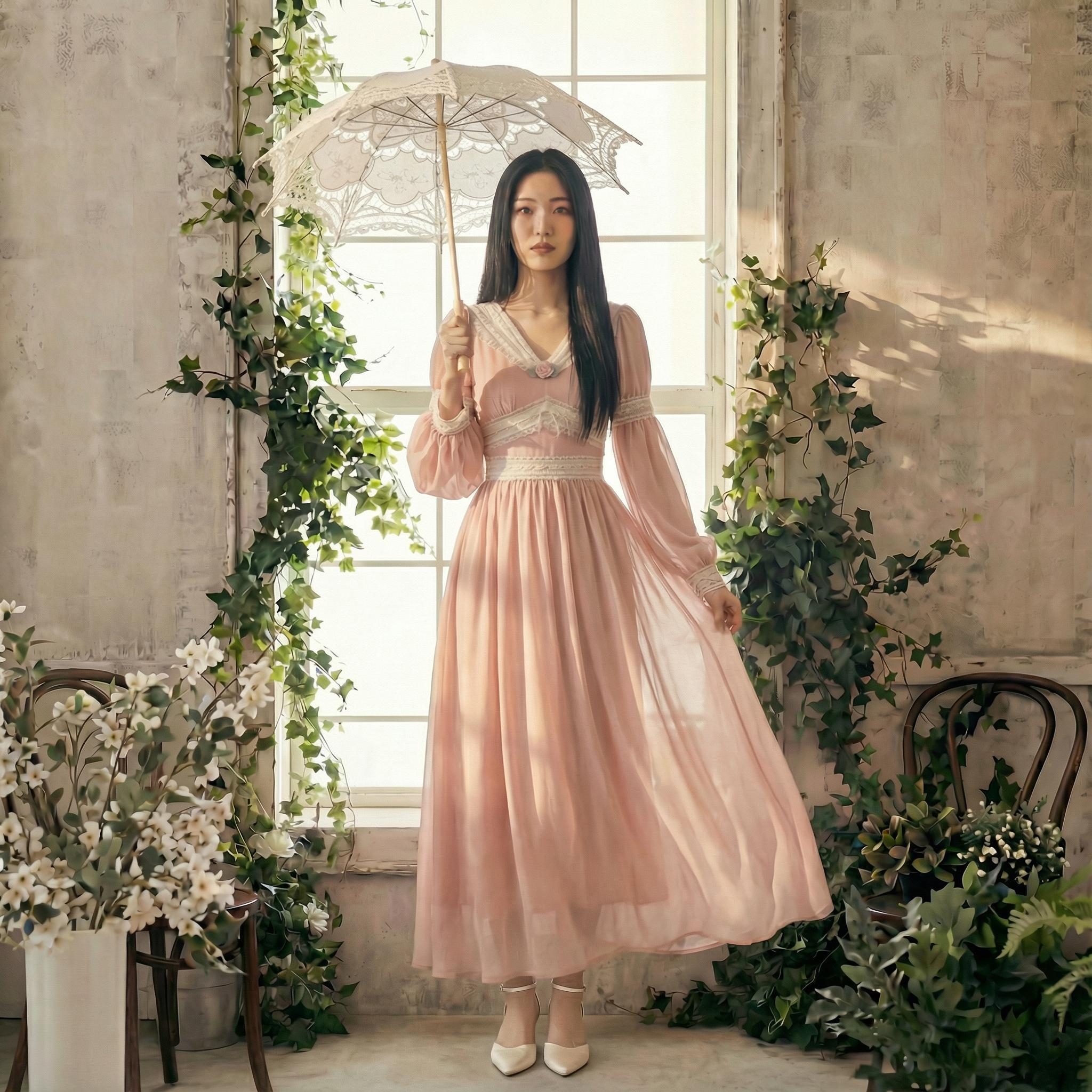 sachin and babi light blue dress EDIKTED Gwynne Chiffon Ruffled Mini Dress - DK GREEN - XS main image 0