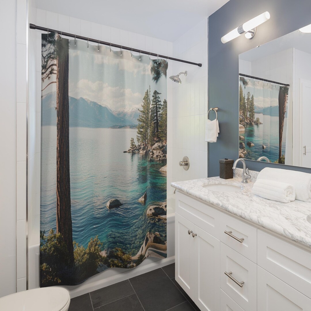 Lake Shower Curtain