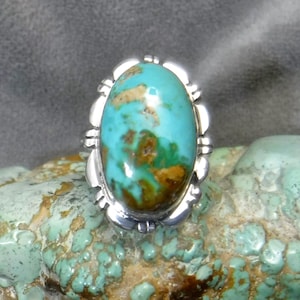 Natural Royston Turquoise Ring   #1847-T