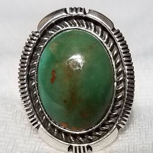 Quite Green Turquoise ring 1206 r