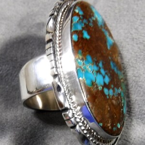 Large Royston Turquoise Ring 1082-w image 6