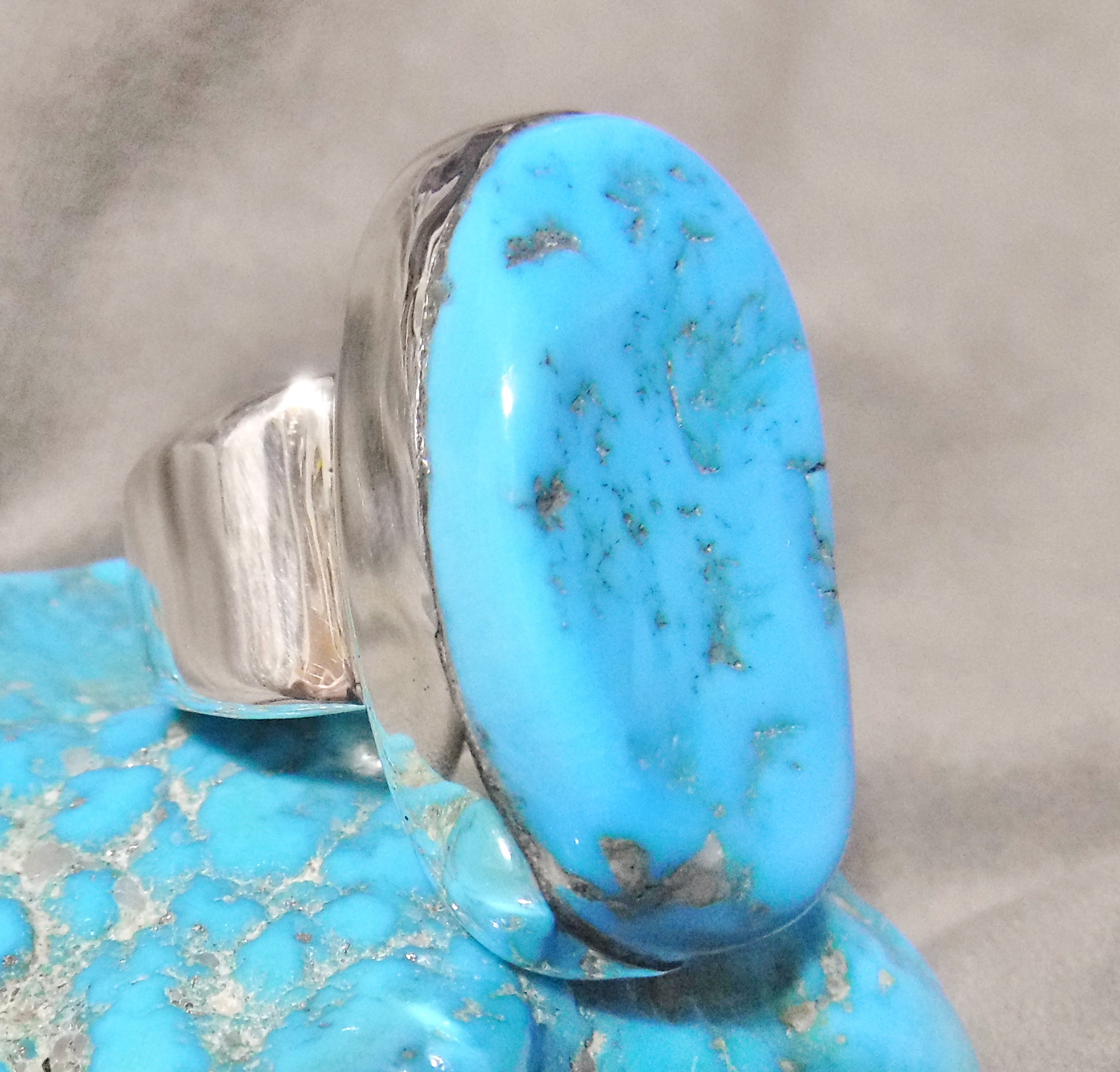 Exsquisite Items Exsquisite Natural AAA Sleeping Beauty Turquoise Ring # 1786-BP - Etsy