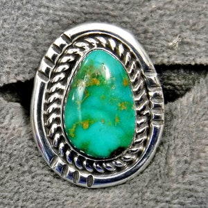 NATUURLIJKE ROYSTON TURQUOISE Ring #1625-L