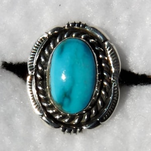 NATURAL ROYSTON TURQUOISE Ring   # 1132-tb