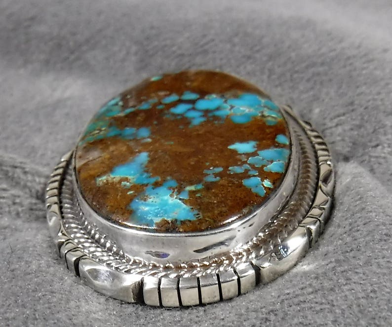 Large Royston Turquoise Ring 1082-w image 8