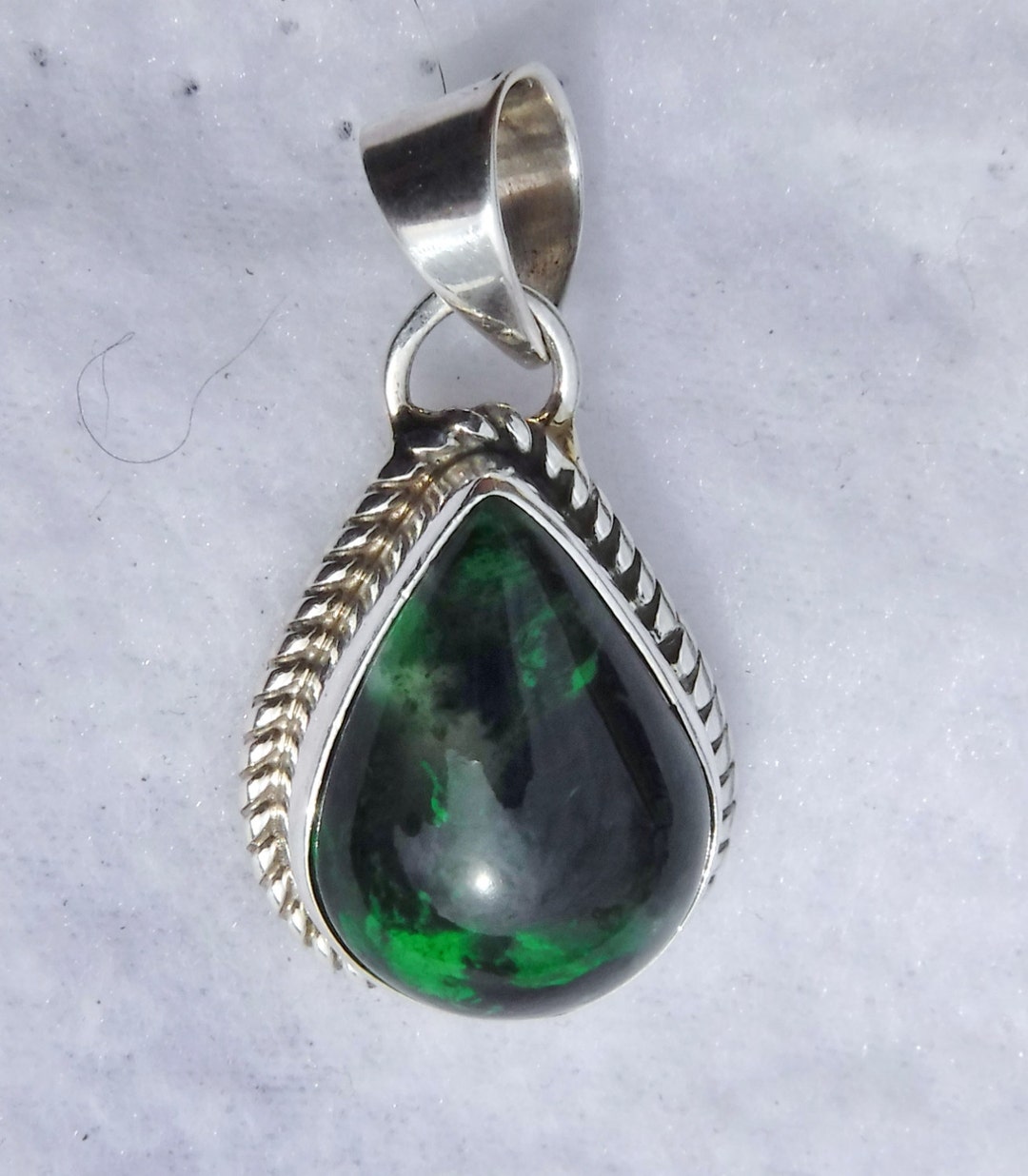 Maw Sit Sit Jadeite Black Clear and Green Pendant 928-y - Etsy