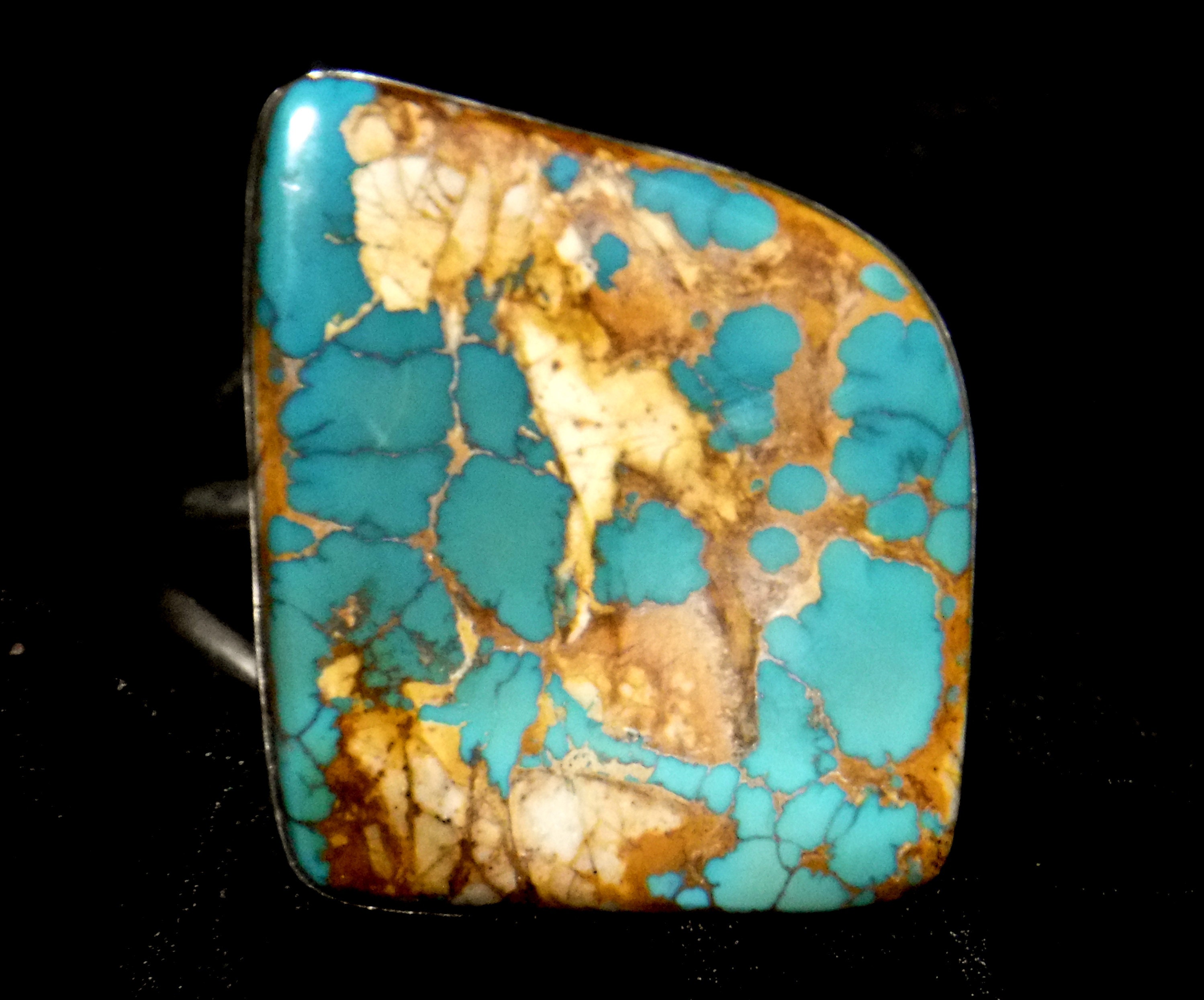 LARGE Natural ROYSTON TURQUOISE 