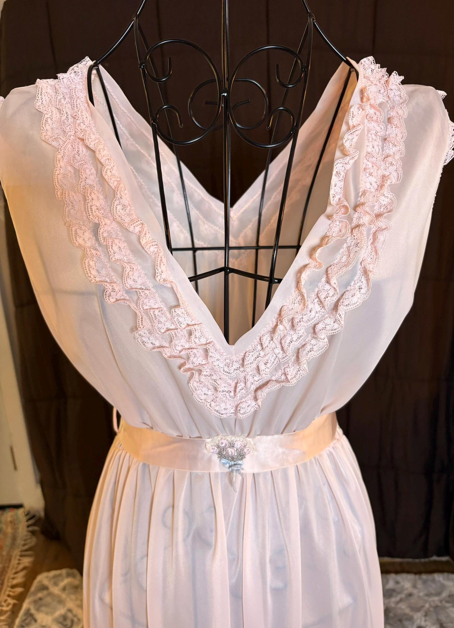 suede and lace dress Bikini Dress in Suede with Lace Trim 14 / Red main image 0