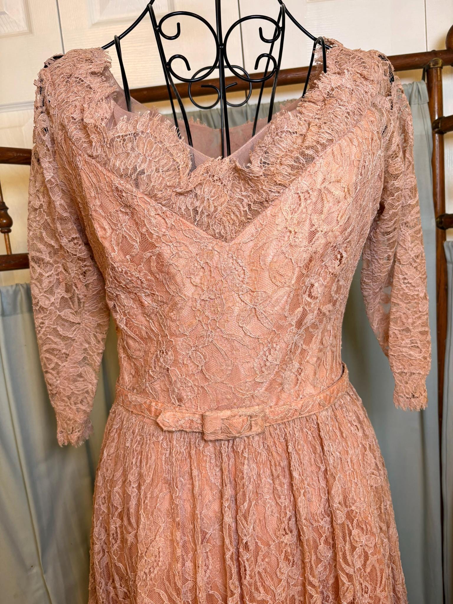 Lace Tea Dress - Etsy
