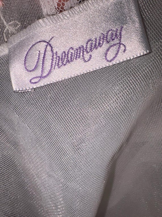 Vintage White Lace Lingerie Set | Sheer Nightgown… - image 8