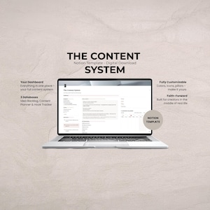 Notion Content Planner Template for Instagram Creators | Content System | Hook Tracker | Personal Brand | Digital Download