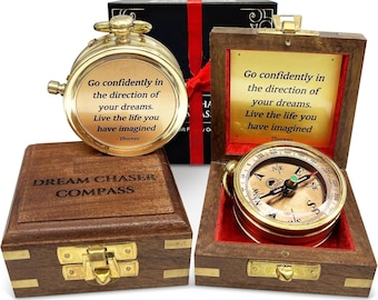 Customizable compass gift set