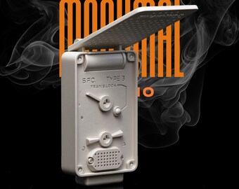 Dispositivo comunicador de ciencia ficción STL – Escala 1:1, accesorio de pose X / Chitubox y STL precompatibles / Descarga digital