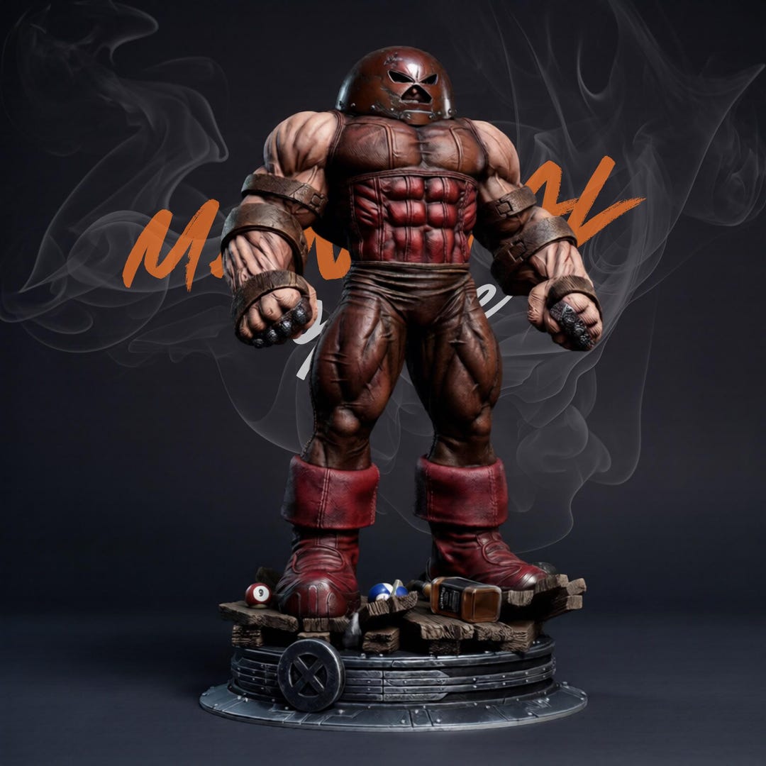 Juggernaut STL 1/6 Scale Marvel X-men Comic Statue 3D Print Model - Etsy
