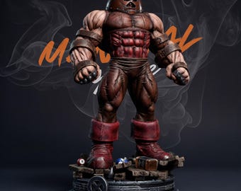 Modelo de impresión 3D de la estatua de Juggernaut a escala 1/6 de Marvel X-Men (STL).