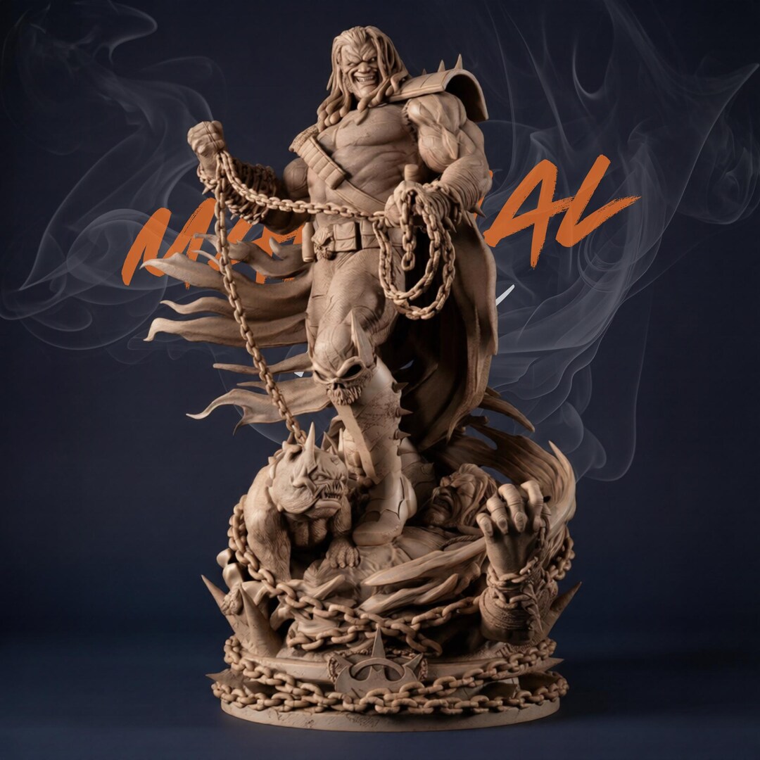 Dark Warlord Statue 1:6 Scale Gothic Warrior 3D Print Model (STL) - Etsy
