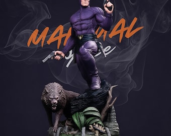 Estatua del Héroe Fantasma de la Selva, modelo impreso en 3D a escala 1:6 (descarga digital)