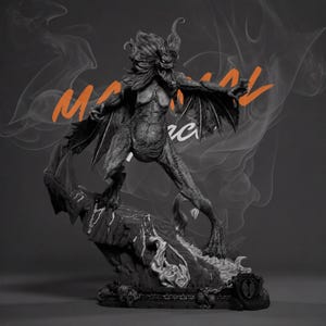 Demonic Overboss 1:6 Scale Hell Creature 3D Gedrucktes Modell (STL Download)