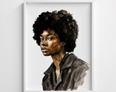 Custom Watercolor Portrait from Photo | Personalized Digital Art (Digital Download)