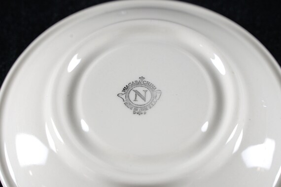 貴重！40s〜50s大皿プレート磁器レストランウェア　ダイナーUSAヴィンテージ 1940s Niagara China Restaurant Ware D-9 White 6 In. Round Plate - Etsy