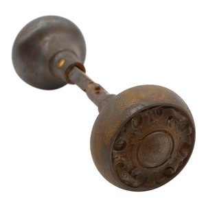 Yale & Towne Cast Iron Entry Gemona Door Knob Set