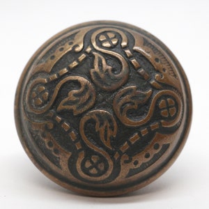 Antique 1880s Bronze Taylor & Boggis Passage Door Knob