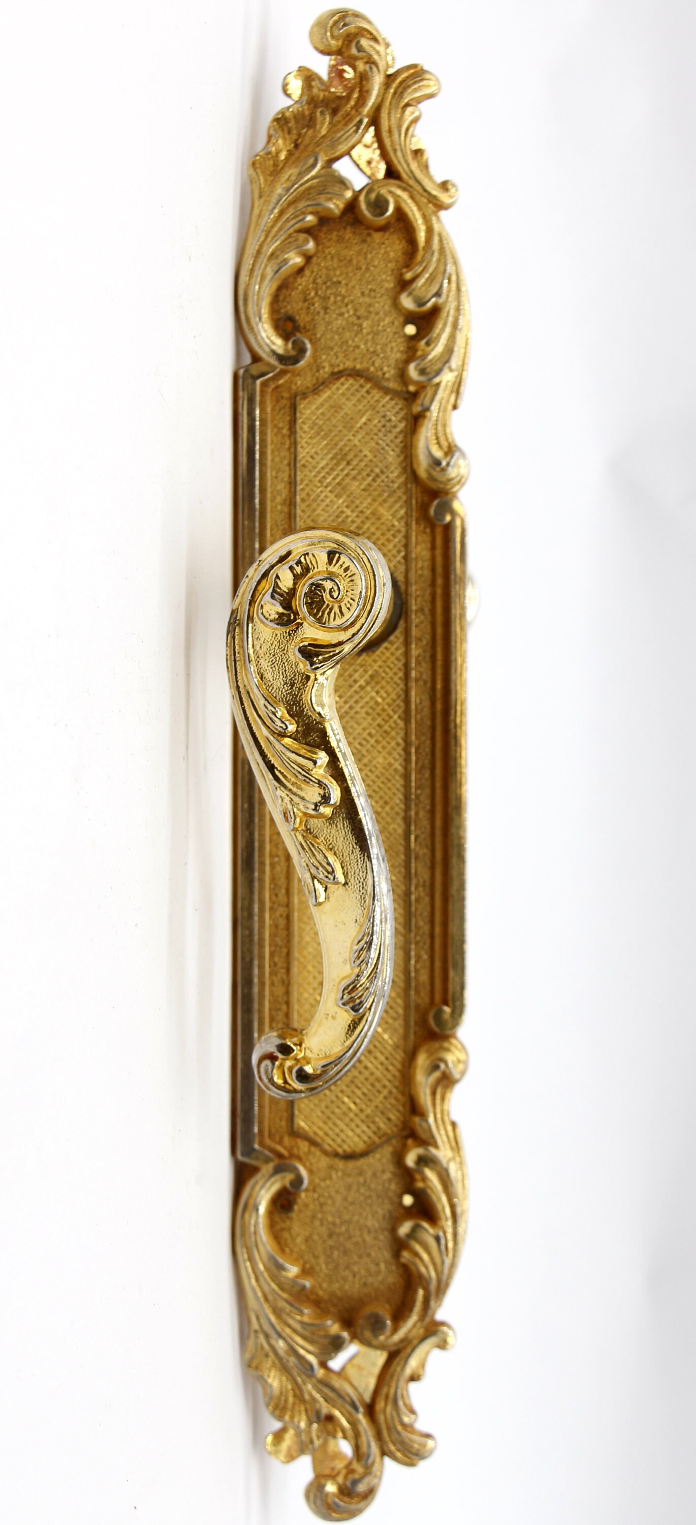 ヨーロッパ風フランス製金メッキ真鍮レバードアノブセット - Etsy 日本