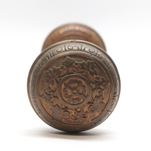 Antique 1880s Corbin Bronze Passage Door Knobs