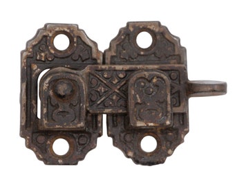 Antique 2.5 in. Cast Iron Aesthetic Shutter Window Latch