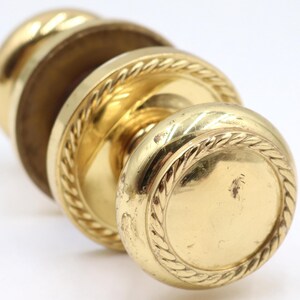 Geregenereerde traditionele gegoten messing deurknoppenset