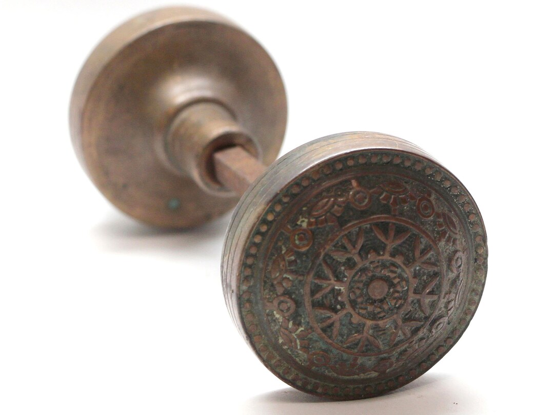 Antique 1880s Bronze Reading Windsor Passage Door Knobs - Etsy