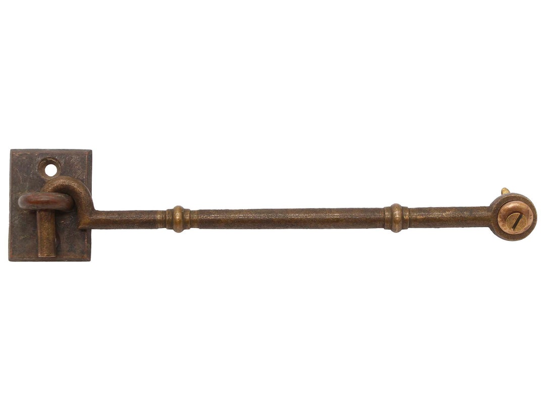 Vintage Bronze Hook & Eye Door Latch Etsy