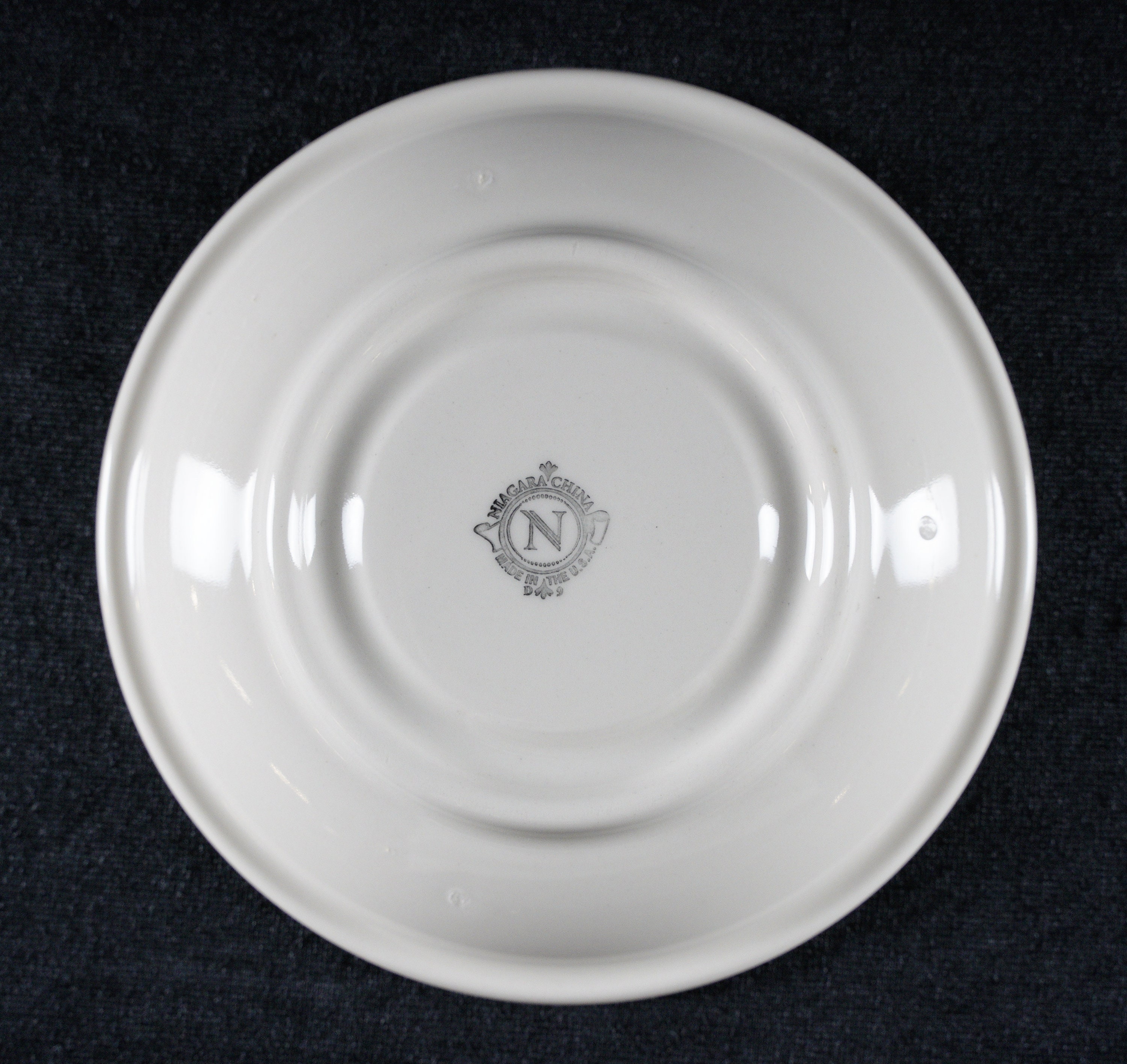 1940s Niagara China Restaurant Ware D-9 White 6 In. Round Plate - Etsy