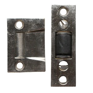 Modern Nickel Door Tension Roller Catch
