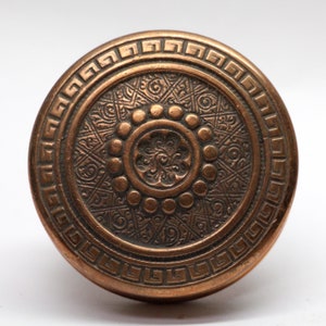 Polished Bronze Vernacular Schroder Door Knob