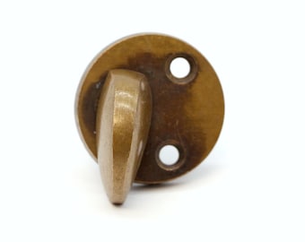 Antique Bronze Round Thumb Lock Latch