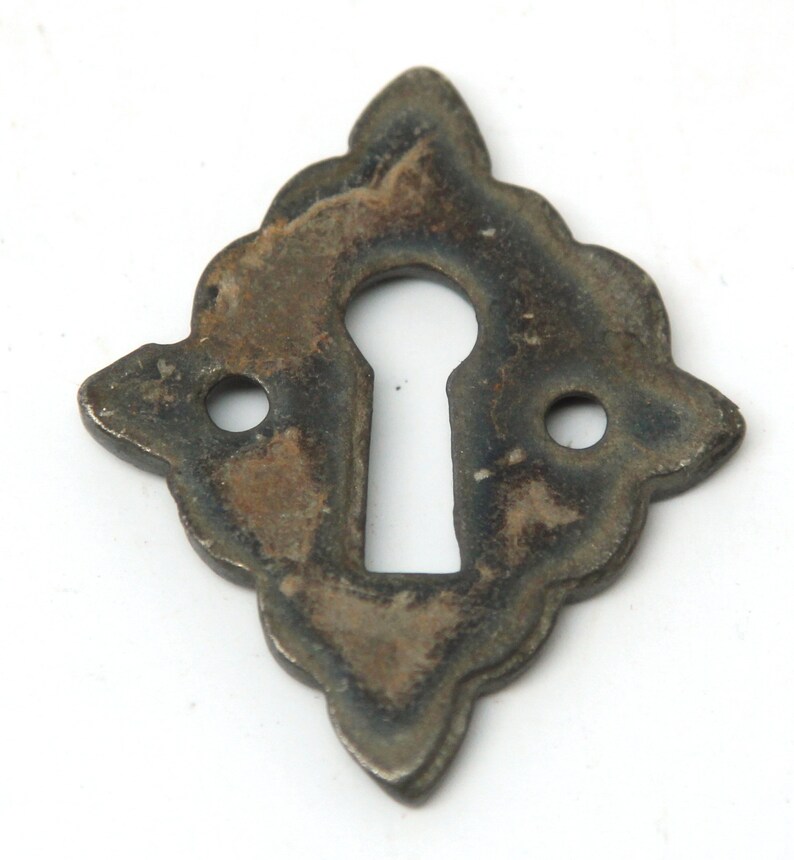 Keyhole Rustic Vintage 1.75 In. Hammered Arts & Crafts Door Keyhole Cover Plate - Etsy