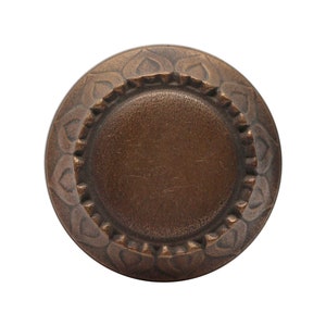 Vintage Bronze Radial Entry Door Knob